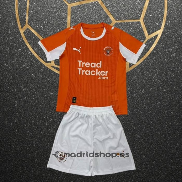 Camiseta Blackpool Primera Nino 25-26