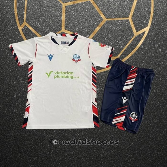 Camiseta Bolton Wanderers Primera Nino 25-26