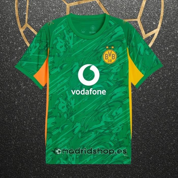 Camiseta Borussia Dortmund Portero Primera 25-26 Verde