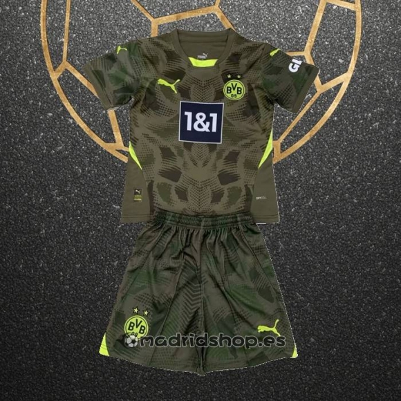 Camiseta Borussia Dortmund Portero Primera Nino 24-25