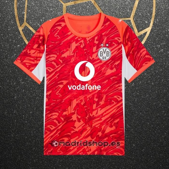 Camiseta Borussia Dortmund Portero Segunda 25-26 Rojo