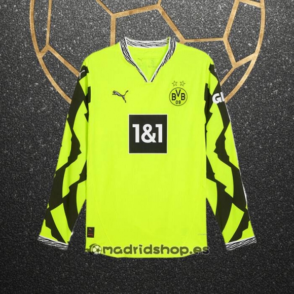 Camiseta Borussia Dortmund Special Manga Larga 24-25 Amarillo