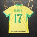 Camiseta Brasil Jugador Bruno G. Primera 2024