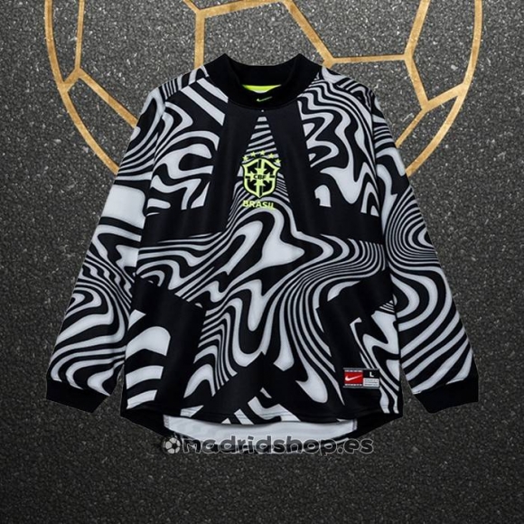 Camiseta Brasil Portero Manga Larga 2025