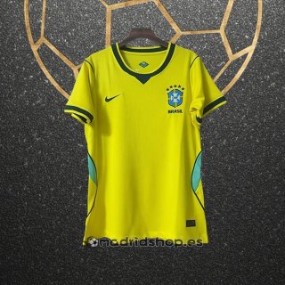 Camiseta Brasil Primera Mujer 2026