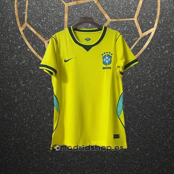 Camiseta Brasil Primera Mujer 2026