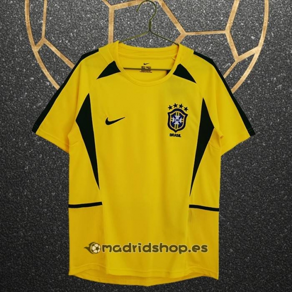 Camiseta Brasil Primera Retro 2002