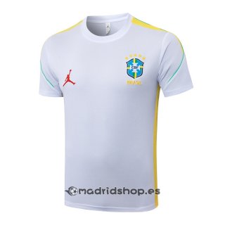 Camiseta de Entrenamiento Brasil 26-27 Blanco