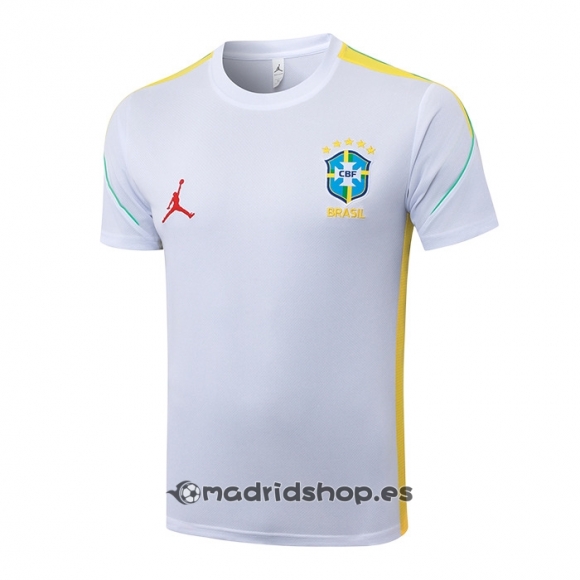 Camiseta de Entrenamiento Brasil 26-27 Blanco