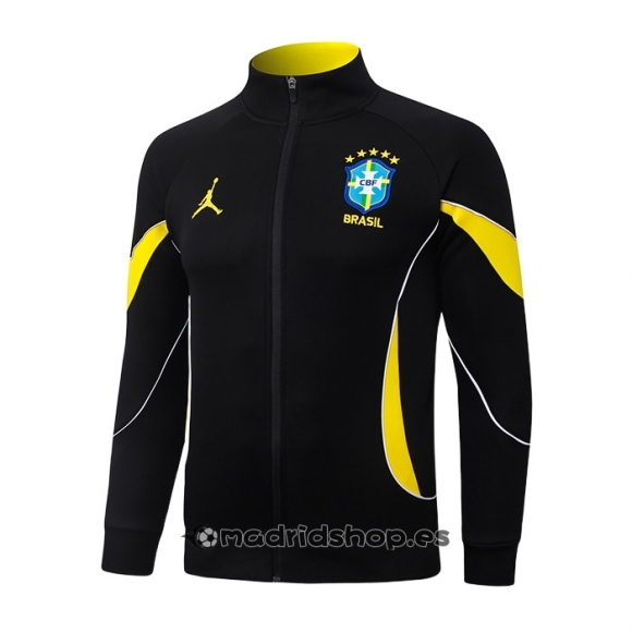 Chaqueta del Brasil 2026-27 Negro Amarillo