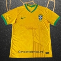 Tailandia Camiseta Brasil Jesus 2024-25 Amarillo