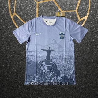 Tailandia Camiseta Brasil Jesus 2025-26 Gris