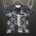 Tailandia Camiseta Brasil Jesus 25-26 Negro