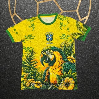 Tailandia Camiseta Brasil Special 2026 Amarillo Verde