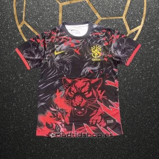 Tailandia Camiseta Brasil Special 2026 Negro Rojo