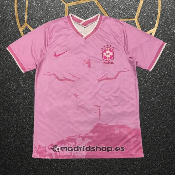 Tailandia Camiseta Brasil Special 25-26 Rosa
