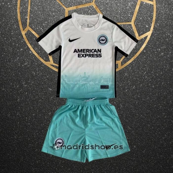 Camiseta Brighton & Hove Albion Euro Primera Nino 23-24