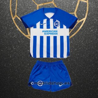 Camiseta Brighton & Hove Albion Primera Nino 23-24