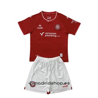 Camiseta Bristol City Primera Nino 26-27
