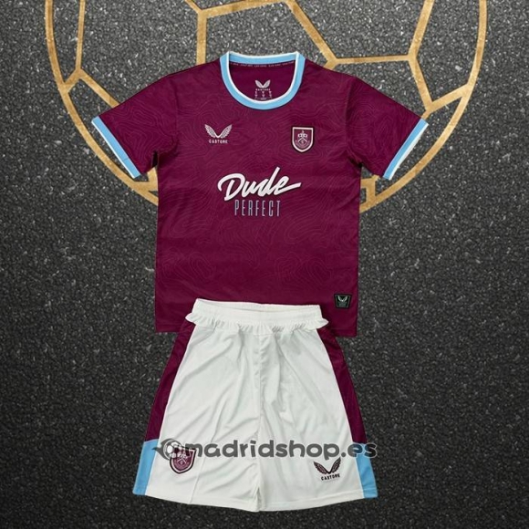 Camiseta Burnley Primera Nino 25-26