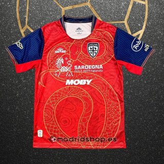 Tailandia Camiseta Cagliari Calcio Special 24-25 Rojo