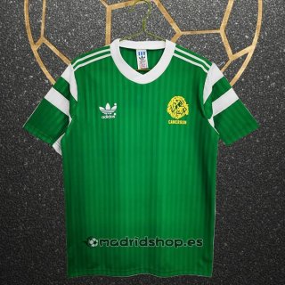 Camiseta Camerun Primera Retro 1990