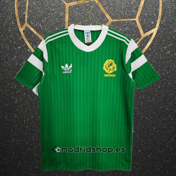 Camiseta Camerun Primera Retro 1990