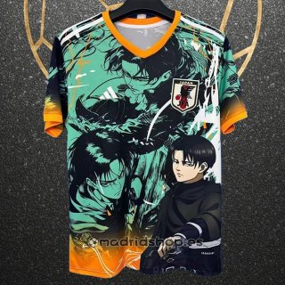 Tailandia Camiseta Japon Anime 25-26 Verde