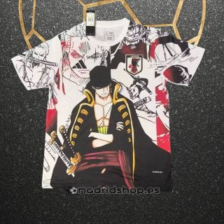 Tailandia Camiseta Japon Anime ONE PIECE 25-26 Blanco