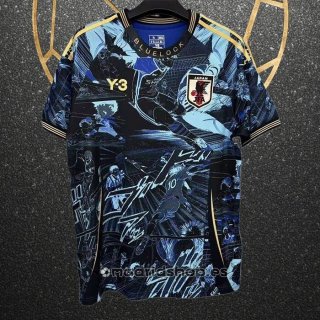 Tailandia Camiseta Japon Y-3 Anime 25-26 Azul