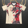 Tailandia Camiseta Japon Y-3 Dragon 25-26 Blanco Rojo