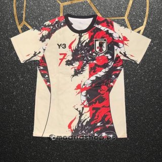 Tailandia Camiseta Japon Y-3 Dragon 25-26 Blanco Rojo