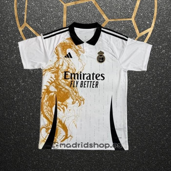 Camiseta Real Madrid Dragon 2025-2026 Blanco