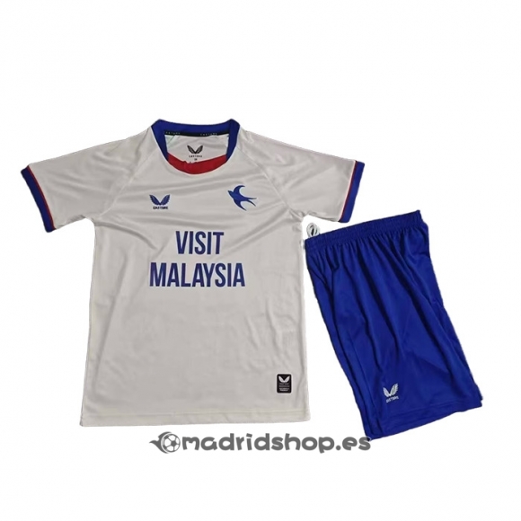 Camiseta Cardiff City Segunda Nino 26-27