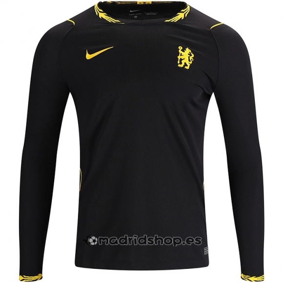Camiseta Chelsea Segunda Manga Larga 26-27