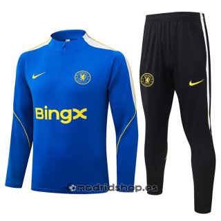 Chandal de Sudadera del Chelsea 26-27 Azul