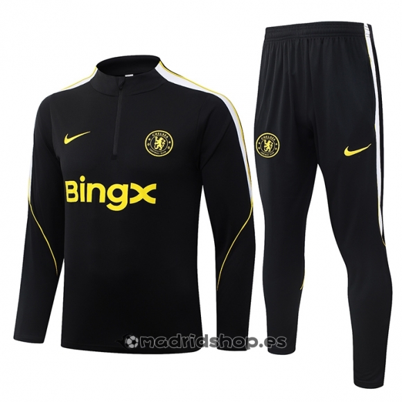 Chandal de Sudadera del Chelsea Nino 26-27 Negro