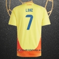 Camiseta Colombia Jugador L.Diaz Primera 2024