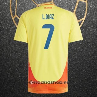 Camiseta Colombia Jugador L.Diaz Primera 2024