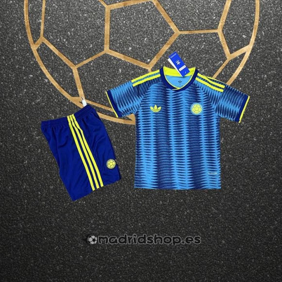 Camiseta Colombia Segunda Nino 2026