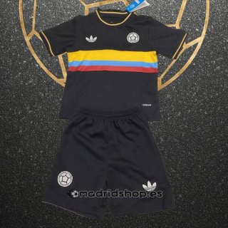 Camiseta Colombia Special Nino 2025 Negro