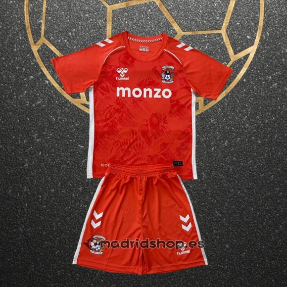 Camiseta Coventry City Segunda Nino 25-26