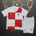 Camiseta Croacia Primera Nino Eurocopa 2024