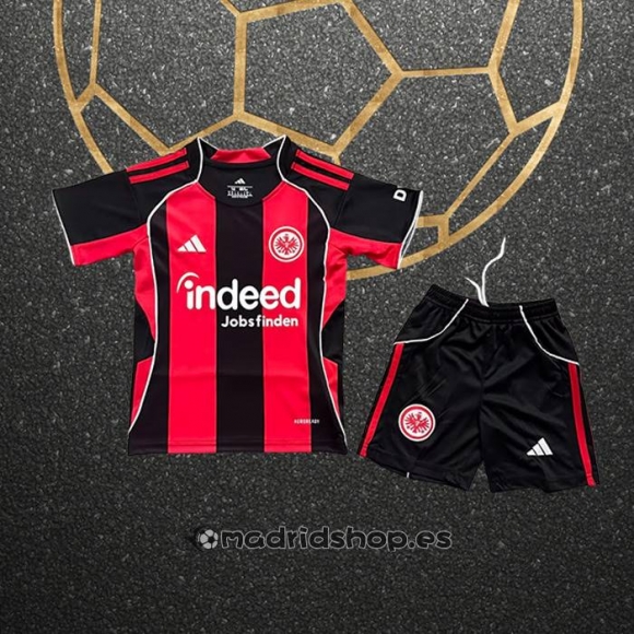 Camiseta Eintracht Frankfurt Primera Nino 25-26