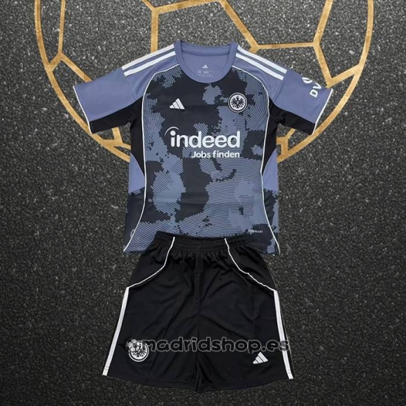Camiseta Eintracht Frankfurt Tercera Nino 25-26