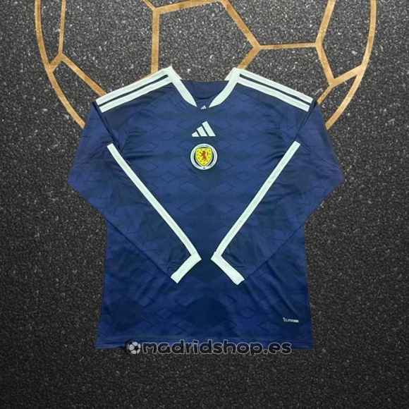 Camiseta Escocia Primera Manga Larga 2026