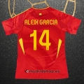 Camiseta Espana Jugador Aleix Garcia Primera Eurocopa 2024