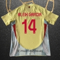 Camiseta Espana Jugador Aleix Garcia Segunda Eurocopa 2024