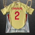 Camiseta Espana Jugador Carvajal Segunda Eurocopa 2024