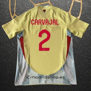Camiseta Espana Jugador Carvajal Segunda Eurocopa 2024